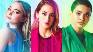 Imagem promocional do elenco do live-action cancelado de Meninas Superpoderosas