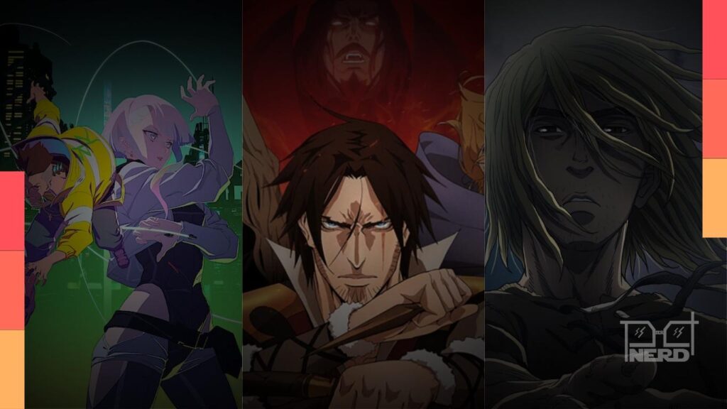 Personagens dos melhores animes originais da Netflix