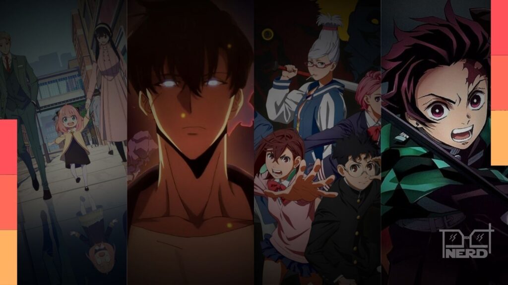 Personagens dos animes vencedores do Crunchyroll Anime Awards 2025