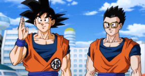 Arte de Goku e Gohan em Dragon Ball Super