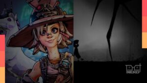 Capa dos jogos Limbo e Tiny Tina’s Wonderlands disponíveis gratuitamente na Epic Games