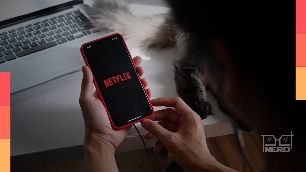 Tela de erro da Netflix indicando indisponibilidade de títulos