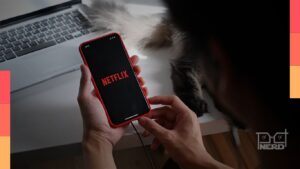 Tela de erro da Netflix indicando indisponibilidade de títulos