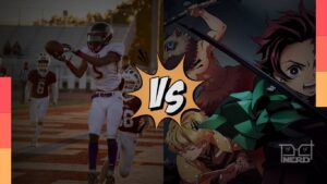 Montagem de personagens de anime e atletas de esportes dos EUA, causa do impacto na audiência