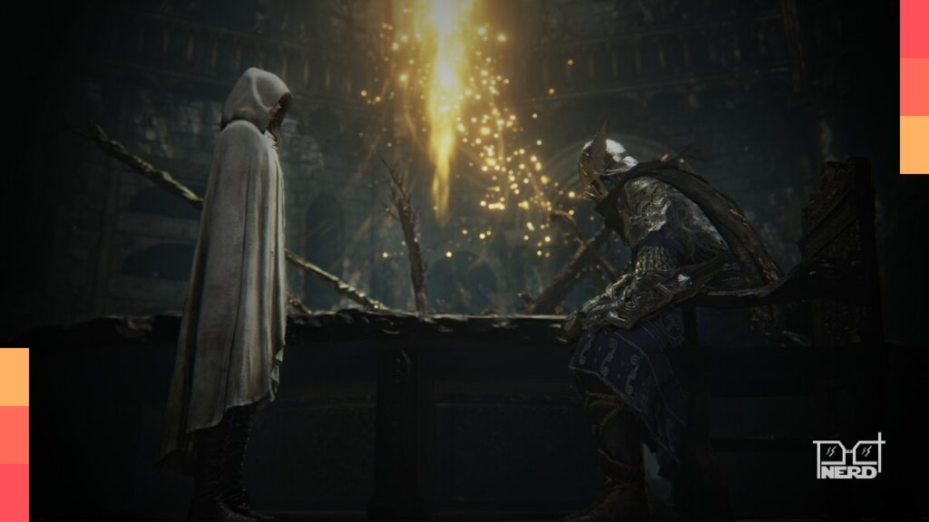 Jogadores explorando o mundo de Elden Ring com o mod Nightreign para duplas.