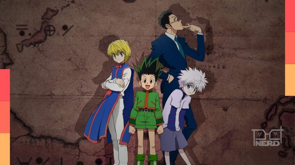 Gon enfrentando Neferpitou em uma das lutas mais impactantes de Hunter x Hunter