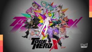 Cena vibrante da animação To Be Hero X com personagens cativantes.