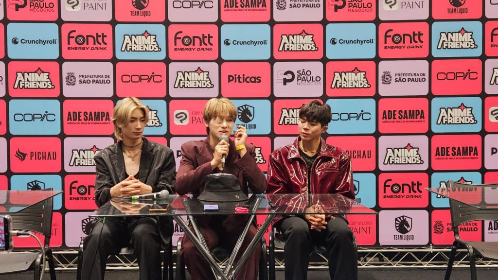 Big Ocean no palco do Anime Friends 2025 - Coletiva e curiosidades