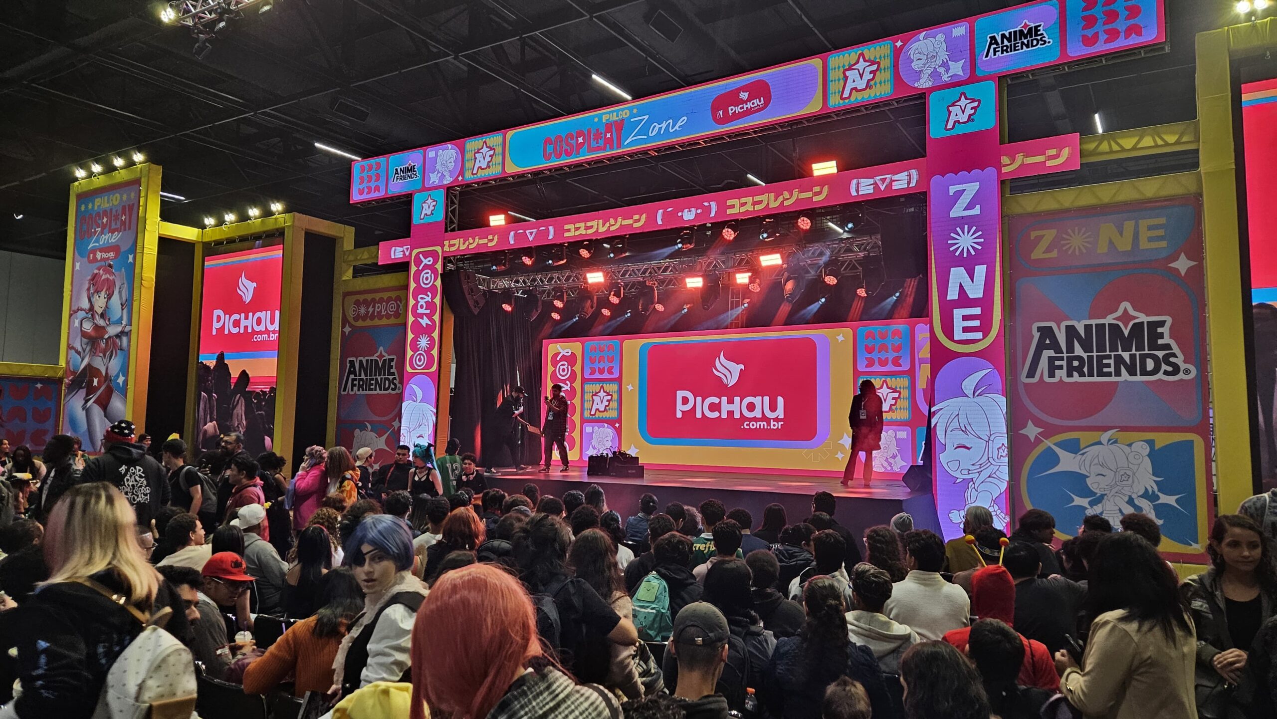 Imagem Arena Cosplay Zone no Anime Friends 2025