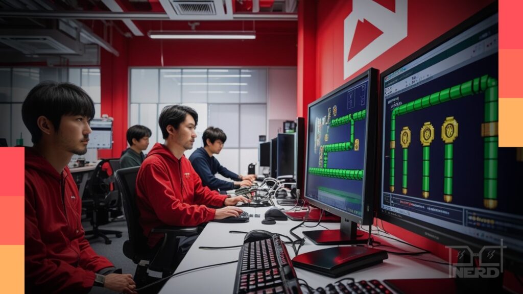 Ex-devs da Nintendo trabalhando em equipe