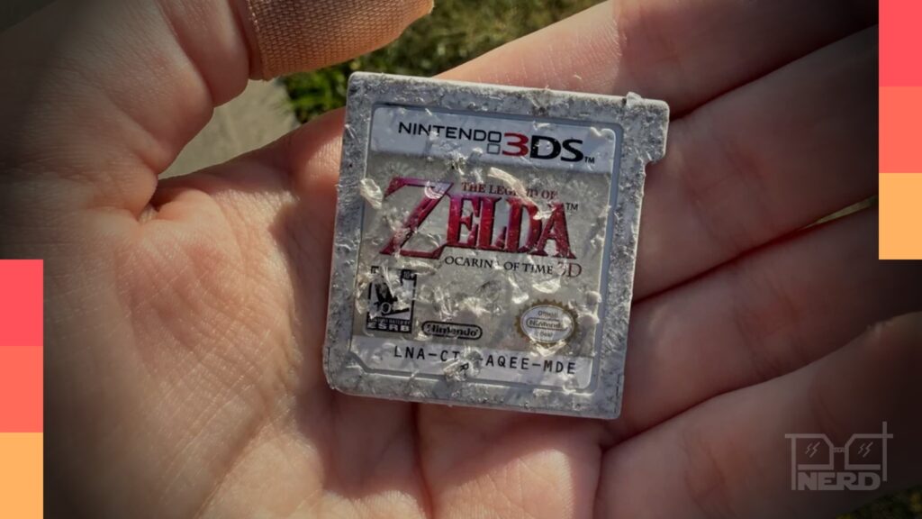 Cartucho de Zelda 3DS resistente