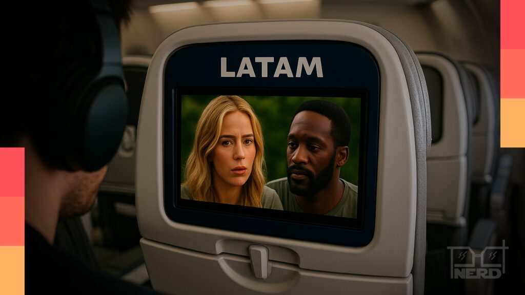 Filmes e séries Voos Latam 2025