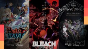 Novos animes no Disney+