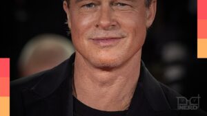 Brad Pitt com expressão pensativa sobre a pressão de Hollywood por franquias