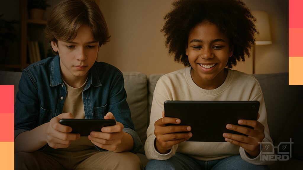 Geração Alfa jogos sem console