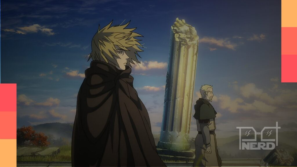 Personagens de Vinland Saga, Golden Kamuy, Berserk, Dororo e outros destacados em uma colagem de animes imperdíveis