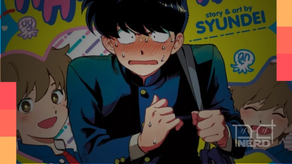 Arte promocional de Go for It, Nakamura! com aviso de adiamento para estreia em 2026