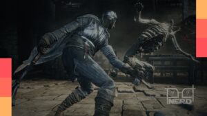 Speedrunner Jesper ‘Wyndwolf’ Salo executando glitch em Dark Souls 3 para finalizar o jogo em 24 minutos e 57 segundos