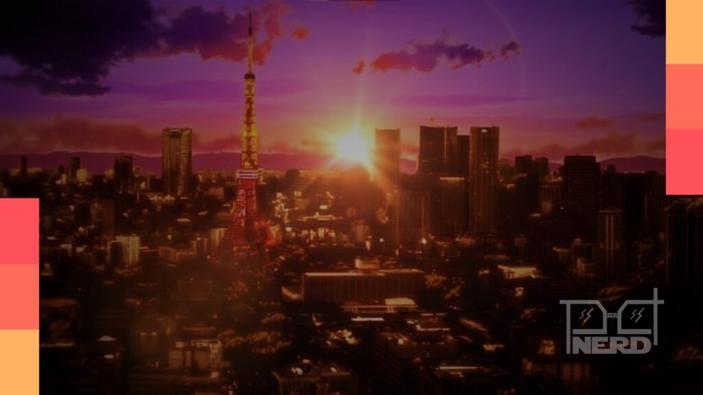 Arte de Jujutsu Kaisen celebrando o Guinness World Records como anime mais procurado globalmente em 2025