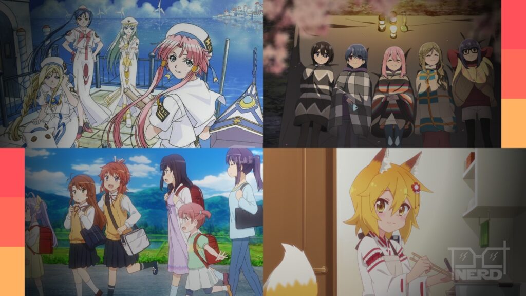 Anime relaxante para aliviar o estresse