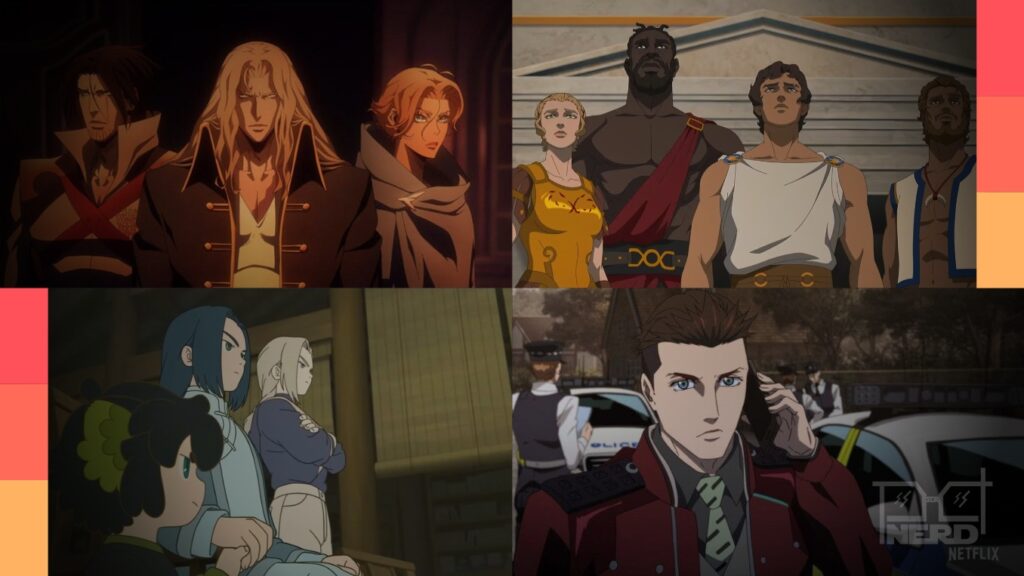 Animações estilo anime para maratonar