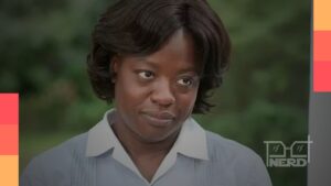 Viola Davis interpretando diferentes papéis em filmes e séries