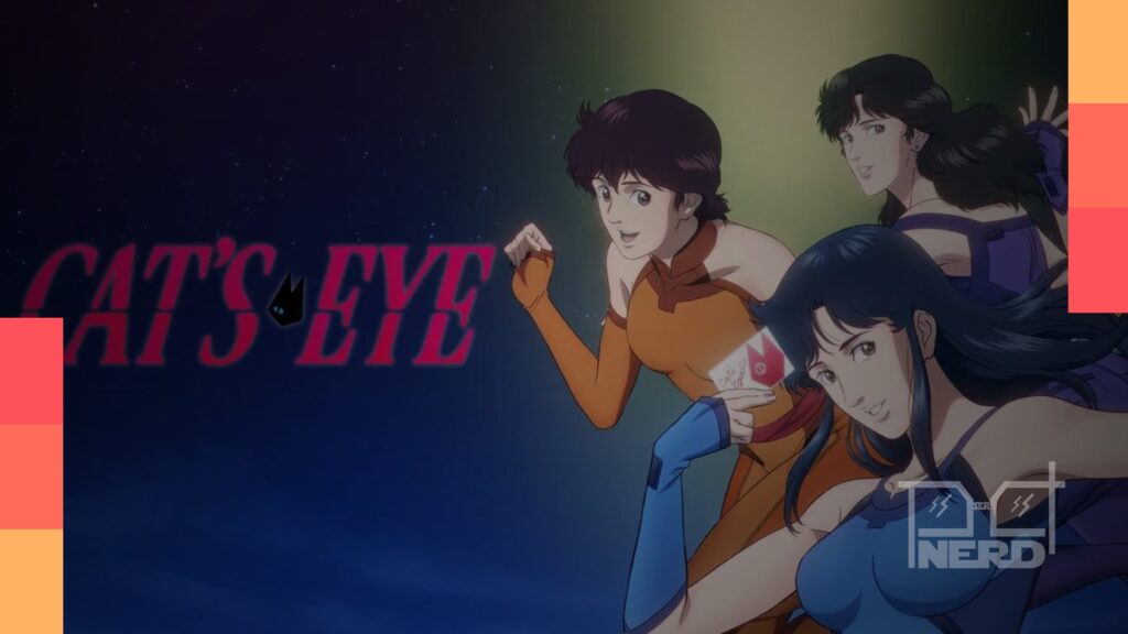 Imagem promocional do anime Cat's Eye