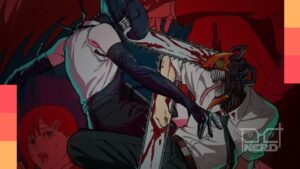 Pôster oficial do filme Chainsaw Man