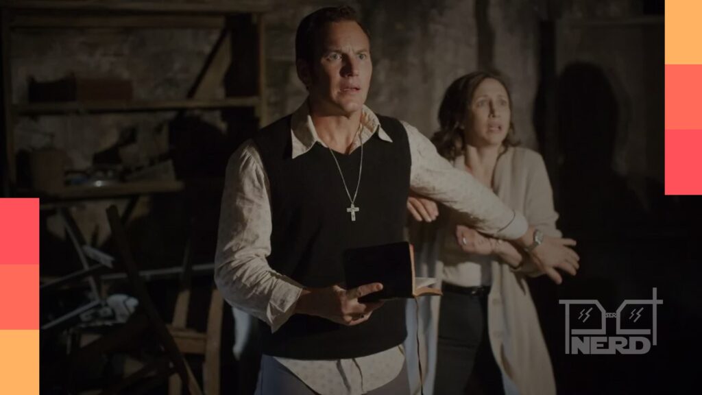 Cartaz promocional da série Invocação do Mal no HBO Max