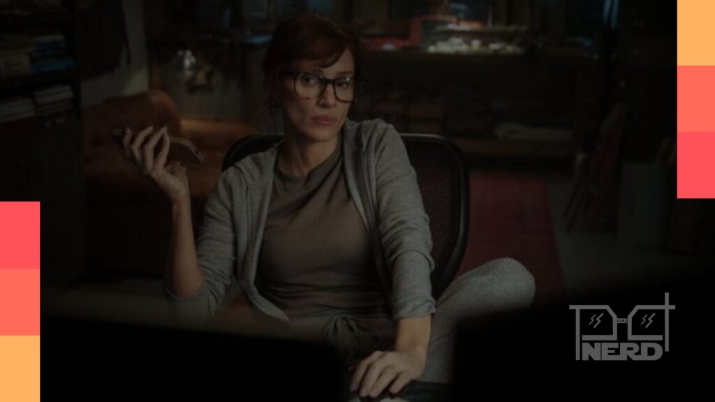 Jessica Chastain em evento sobre séries