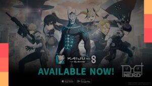 Reno Ichikawa em ação no jogo Kaiju No. 8 THE GAME para mobile
