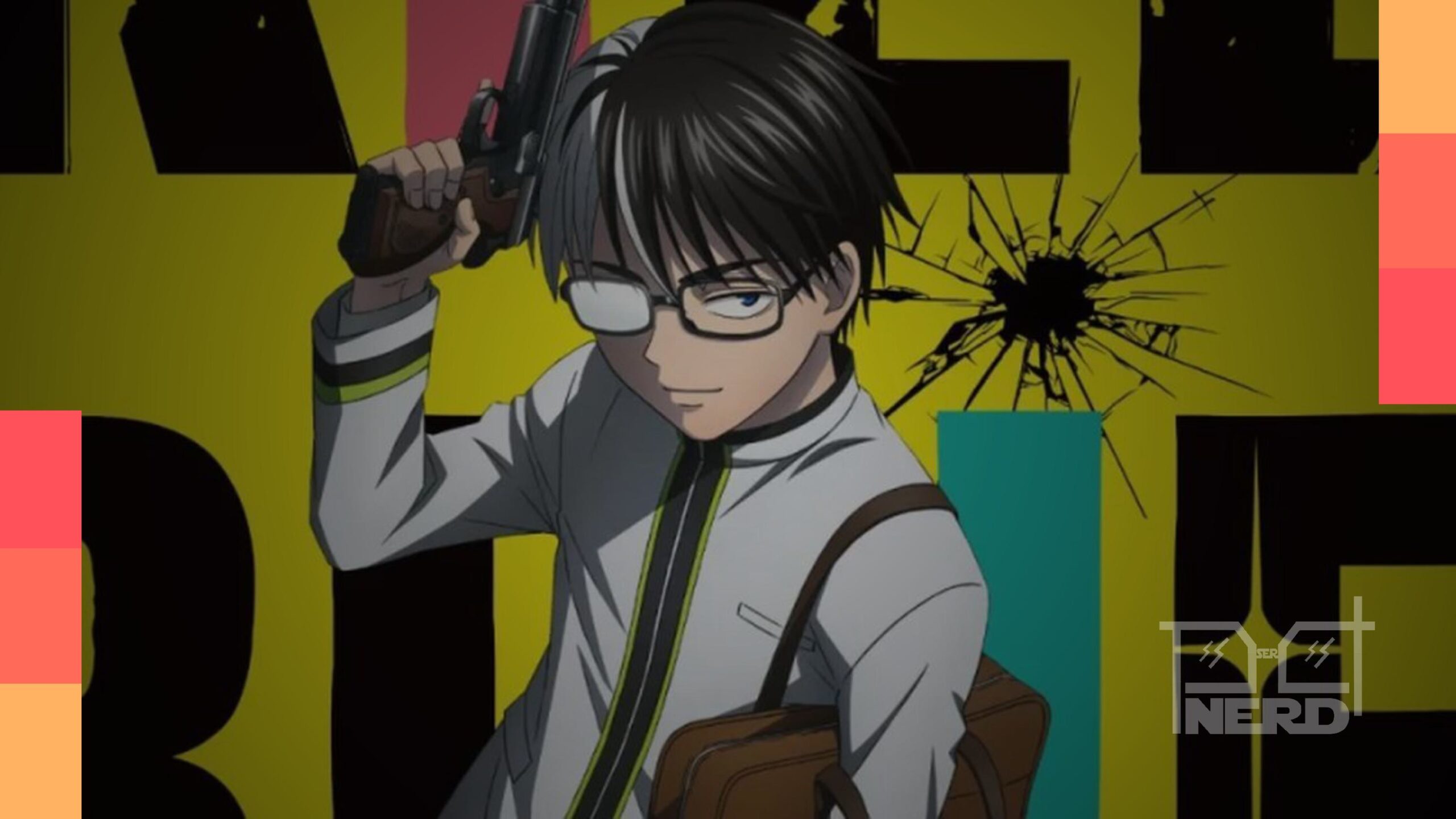 Arte promocional de Juzo Ogami no anime Kill Blue