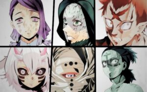 Os 6 luas inferiores de Demon Slayer
