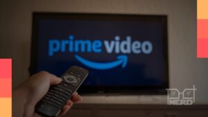 Logotipo da Prime Video com seleção de animes populares em 2025