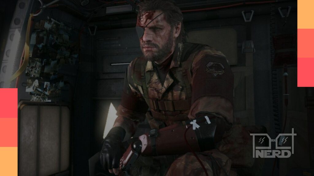 Capa do jogo Metal Gear Solid V: The Phantom Pain