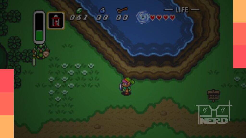 Ilustração de Chris Houlihan em A Link to the Past