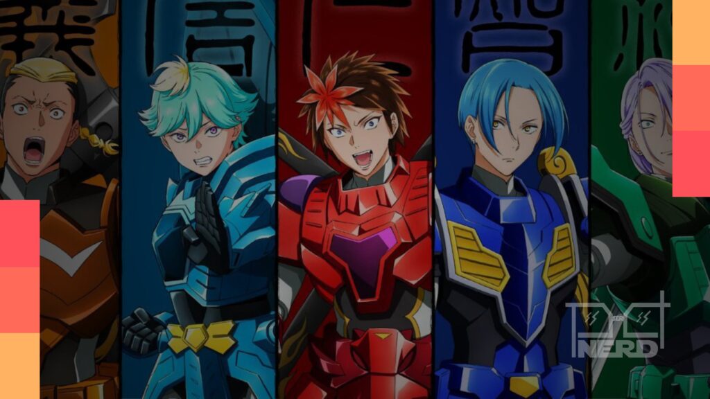 Visual dos protagonistas do novo anime Samurai Warriors