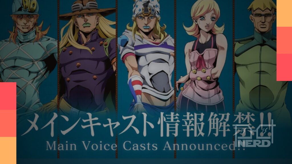 Imagem do trailer de Steel Ball Run da Netflix