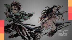 Capa do artbook de Demon Slayer: Kimetsu no Yaiba