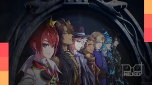 Painel de Twisted Wonderland no Imagineland On The Road