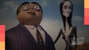 Cena do filme esquecido da Família Addams