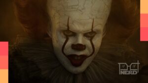 Pôster de IT: Bem-Vindos a Derry com Pennywise
