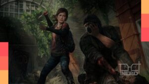Quadro de The Last of Us feito com controle quebrado de PS4