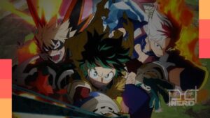 Capa do mangá Team-Up Missions de My Hero Academia