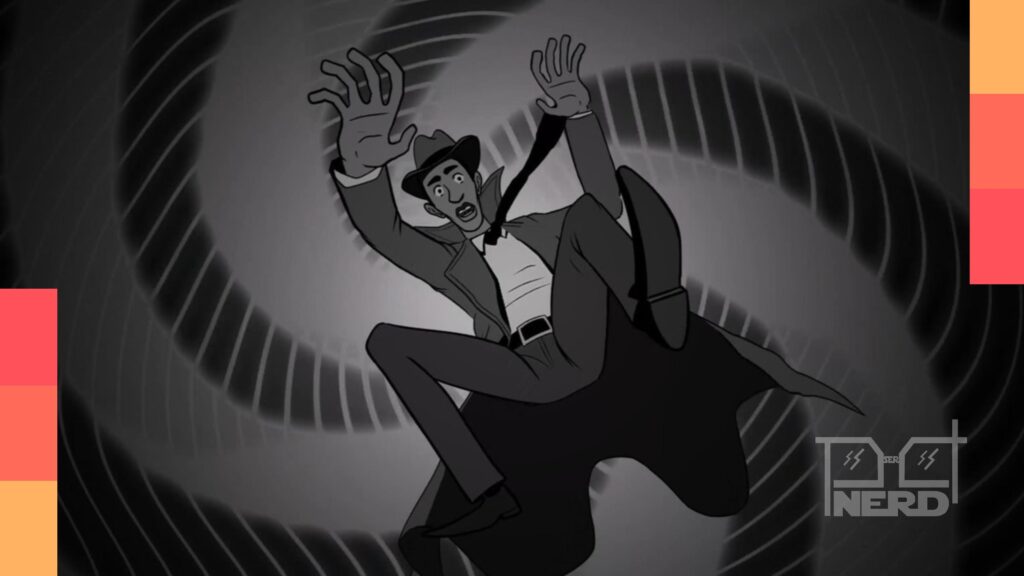 Cena do trailer do jogo A Investigação Póstuma