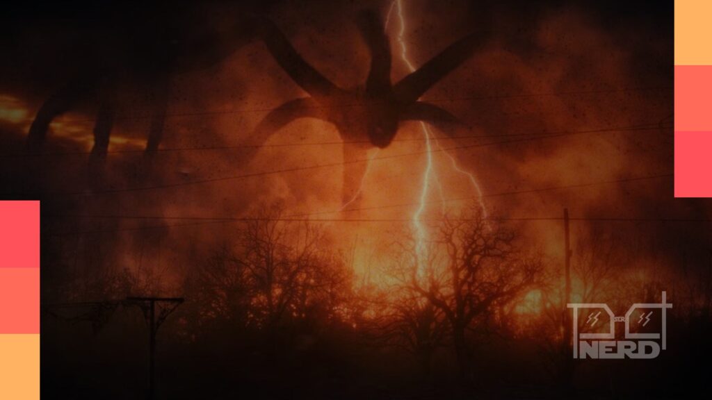 Cenário do Mundo Invertido de Stranger Things