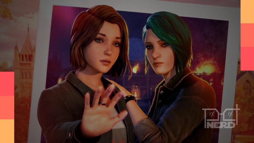 Max e Chloe no trailer de Life is Strange: Reunion olhando ao horizonte em cena emotiva