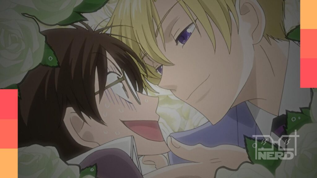Imagem promocional estilizada de Ouran High School Host Club indicando possível retorno do anime