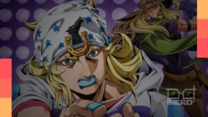 Montagem promocional dos cinco animes que serão lançados em 2026 com personagens de One Piece, JoJo, Bleach e outros