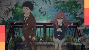 Imagem de divulgação do filme A Voz do Silêncio disponível na Crunchyroll